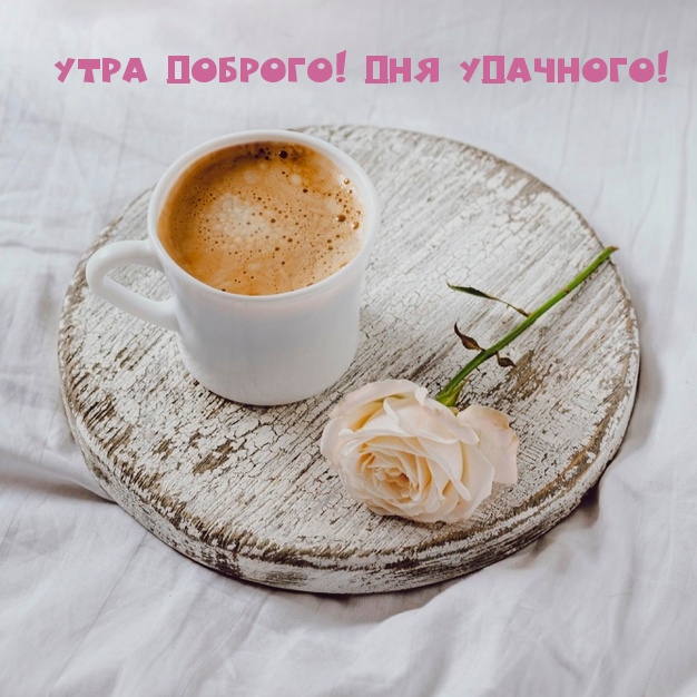 Утра доброго! Дня удачного!