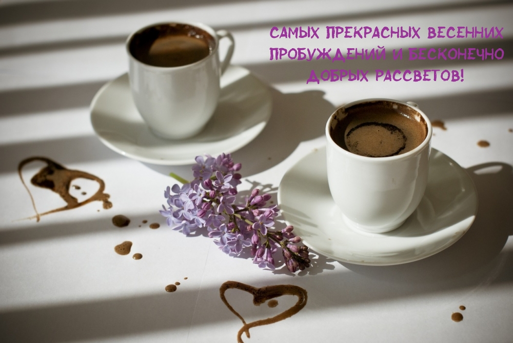 Самых прекрасных весенних пробуждений!