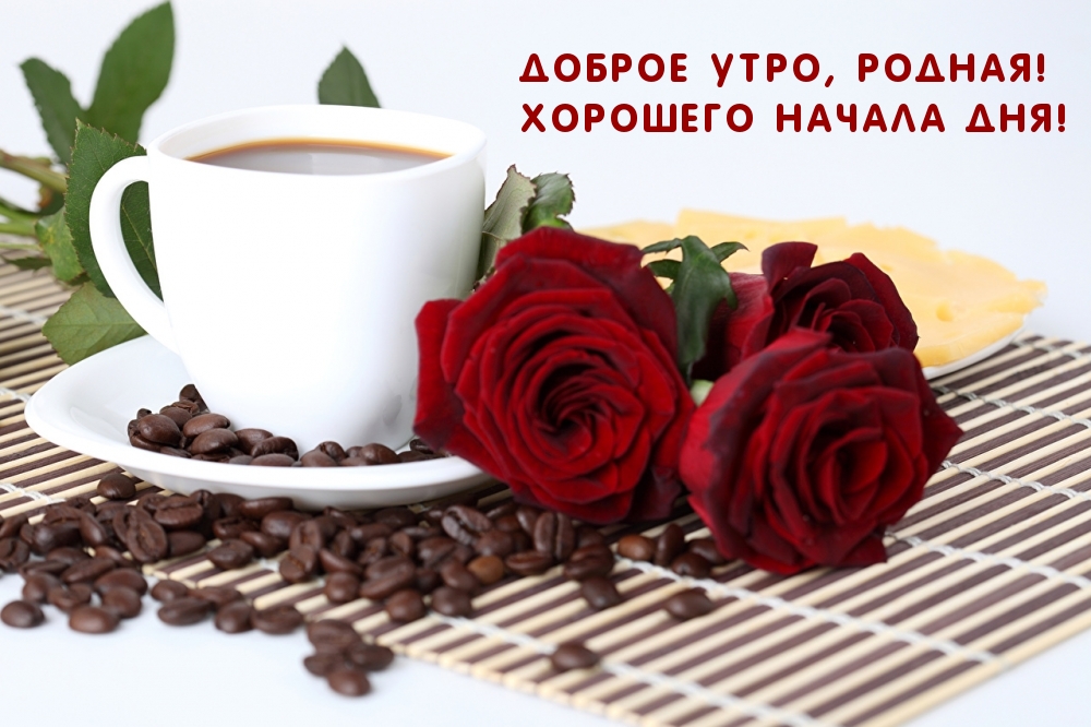 ДОБРОЕ УТРО, РОДНАЯ! ХОРОШЕГО НАЧАЛА ДНЯ!