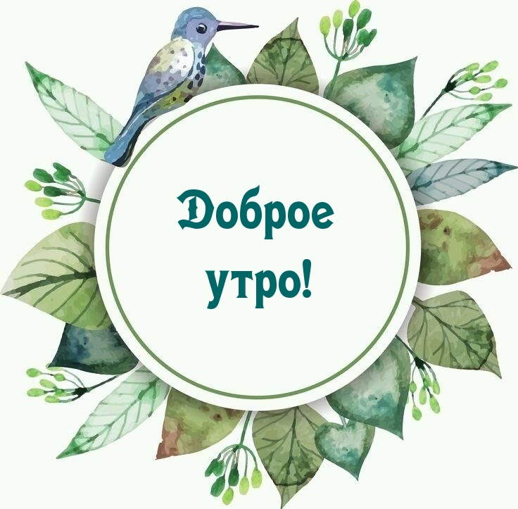 Доброе утро!