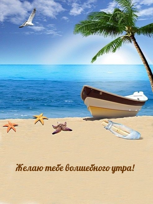 Желаю тебе волшебного утра!
