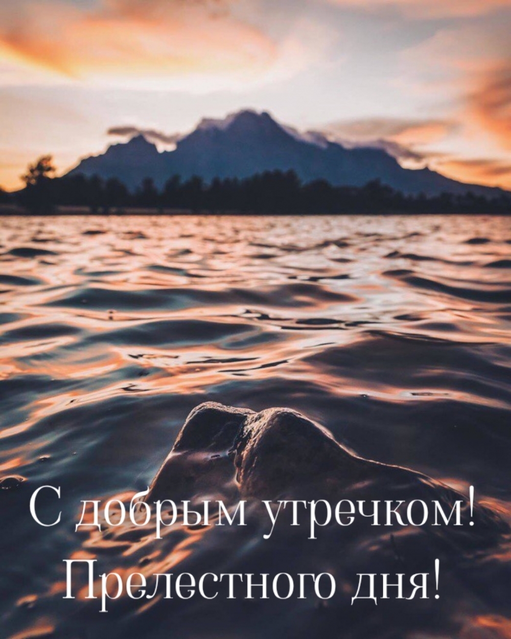 С добрым утречком! Прелестного дня!