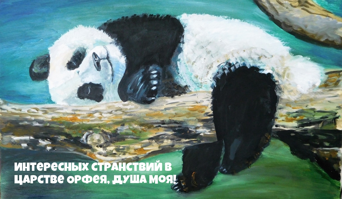 Интересных странствий в царстве Орфея, душа моя!