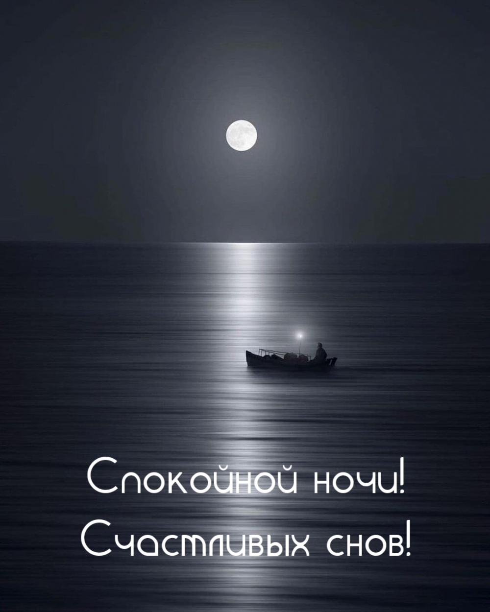 Спокойной ночи! Счастливых снов!