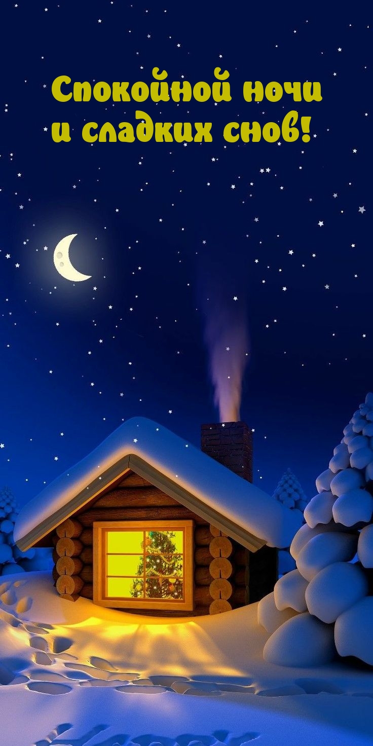 Спокойной ночи и сладких снов!
