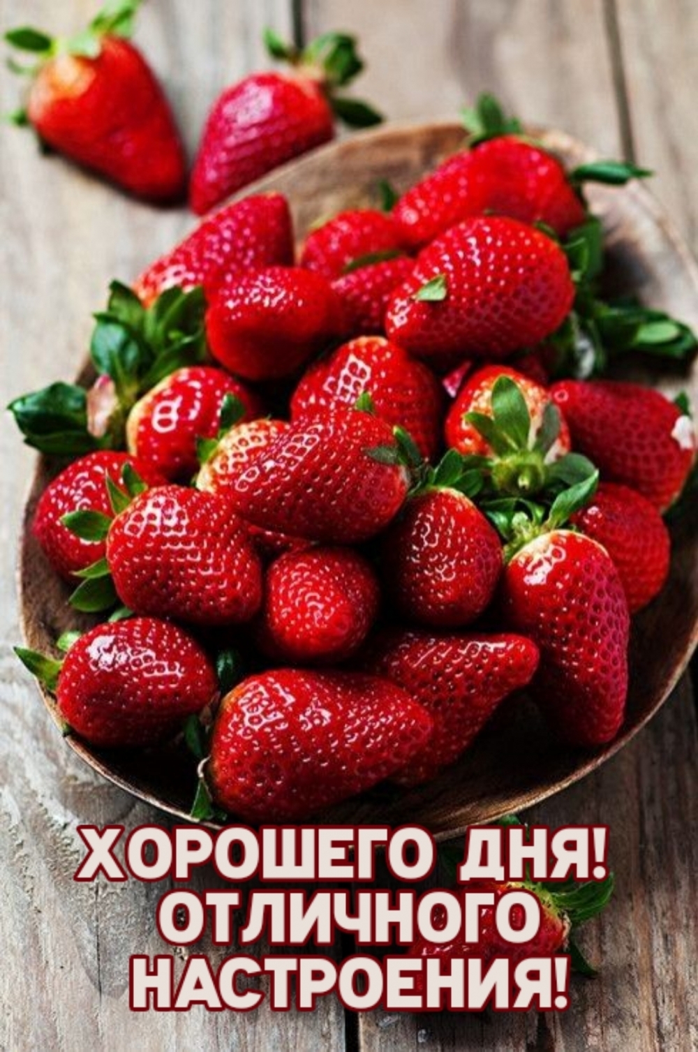 Хорошего дня! Отличного настроения!