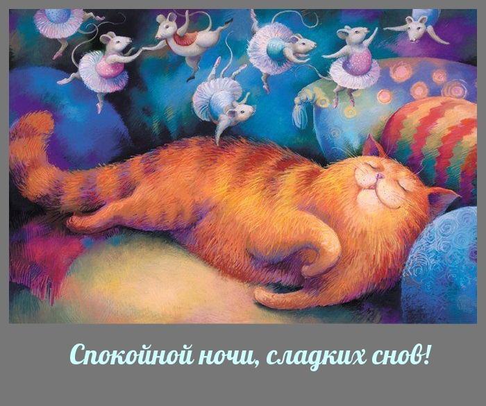 Спокойной ночи, сладких снов!