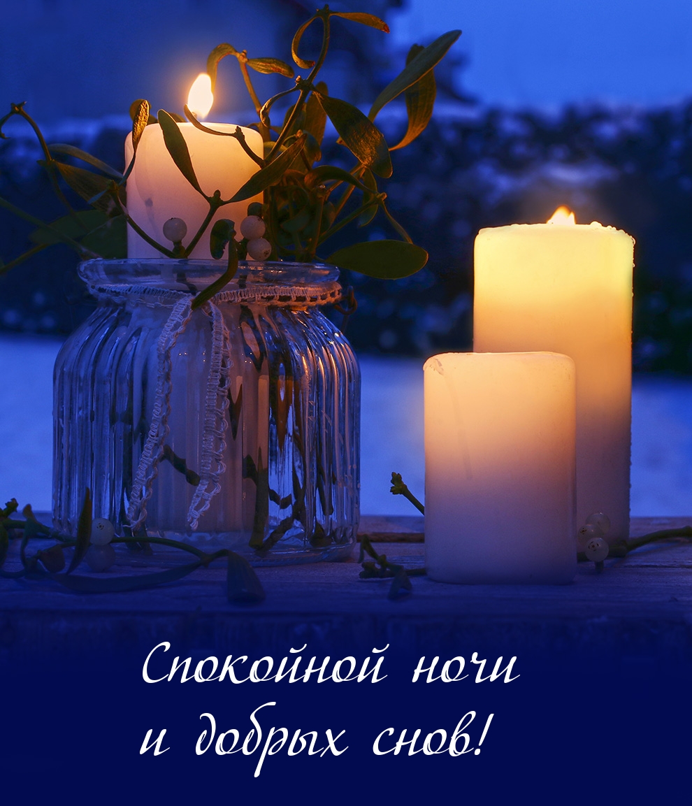 Спокойной ночи и добрых снов!