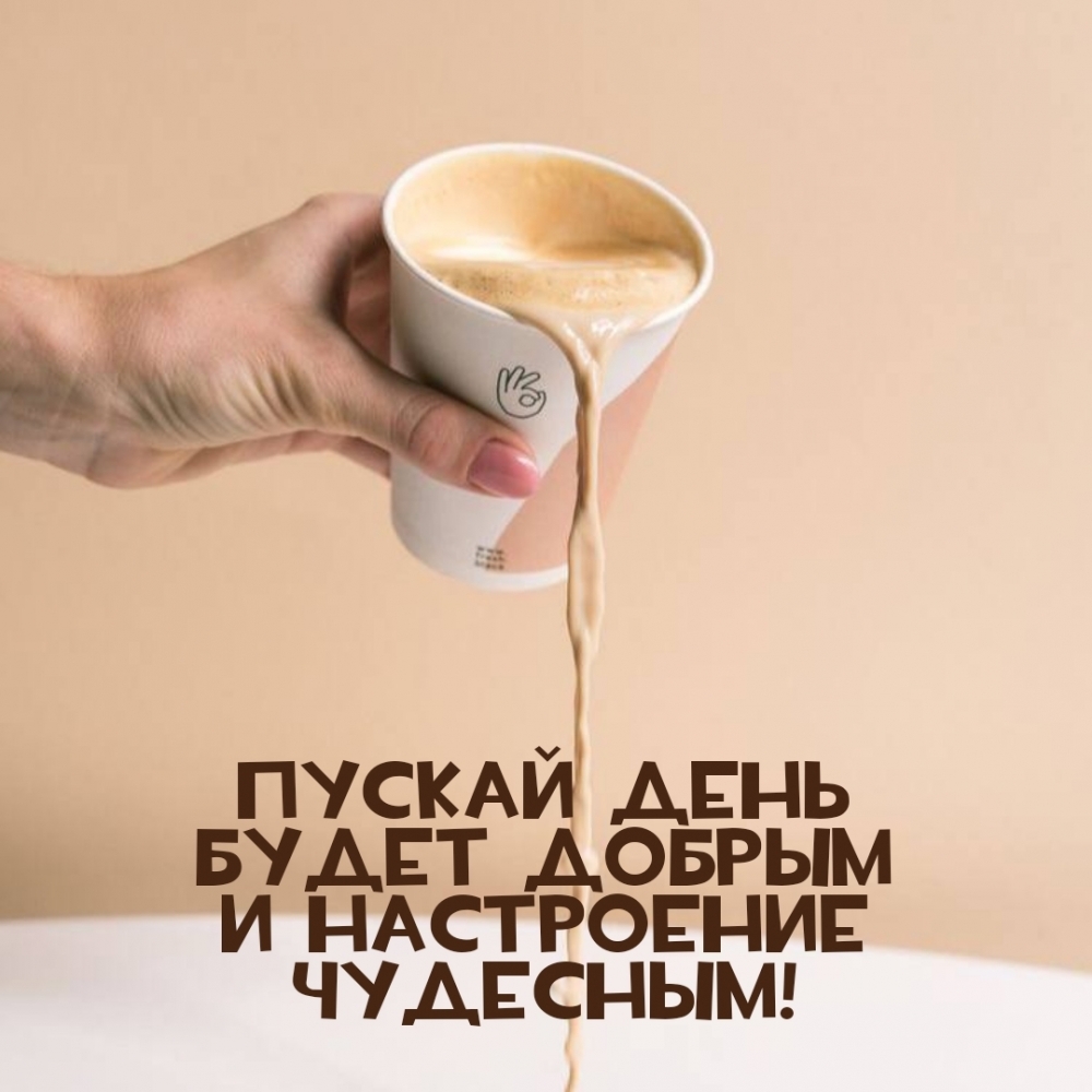 Пускай день будет добрым и настроение чудесным!