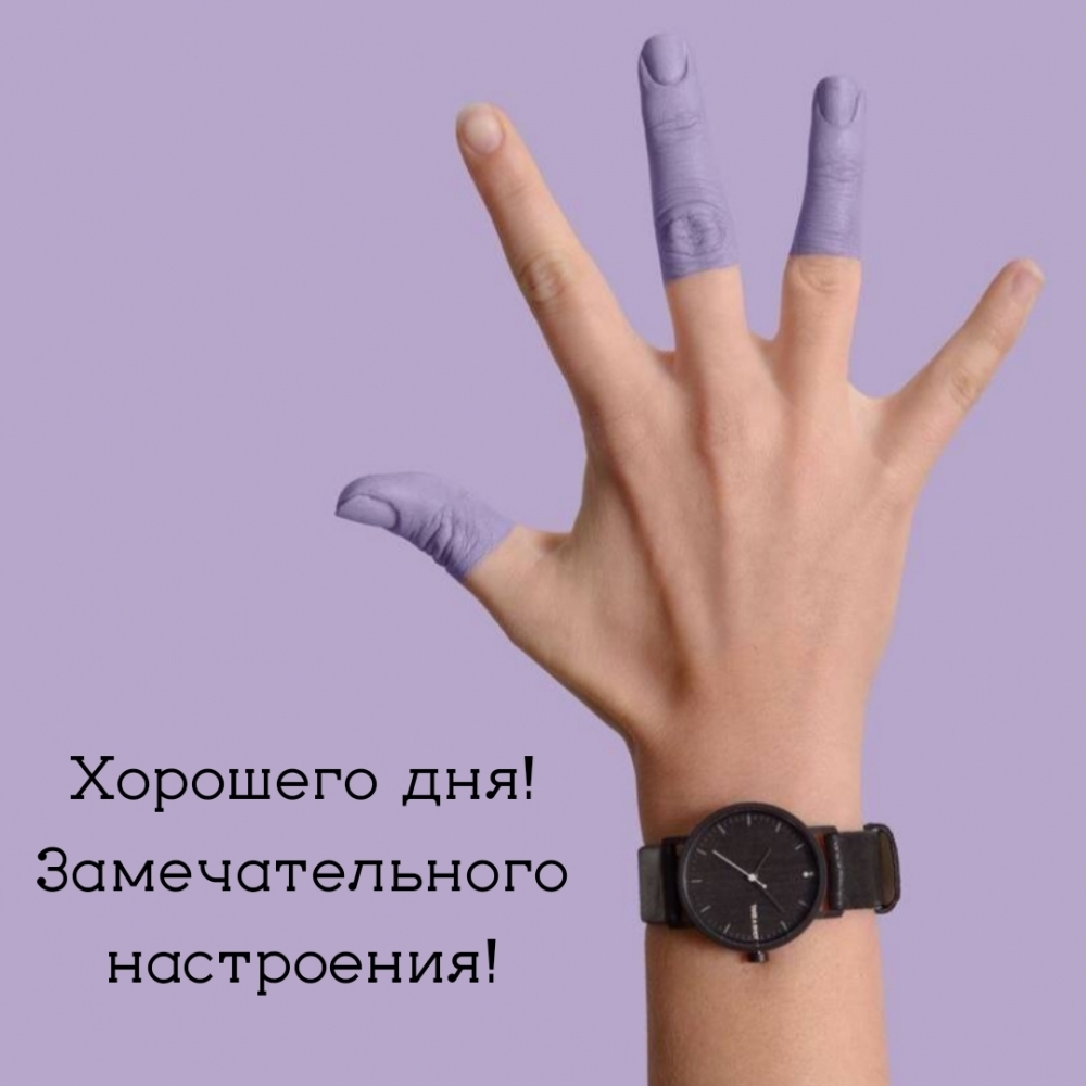Хорошего дня! Замечательного настроения!