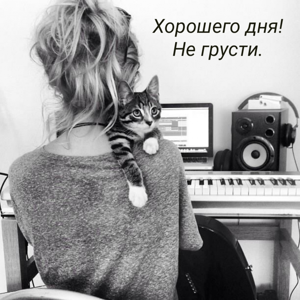Хорошего дня! Не грусти.