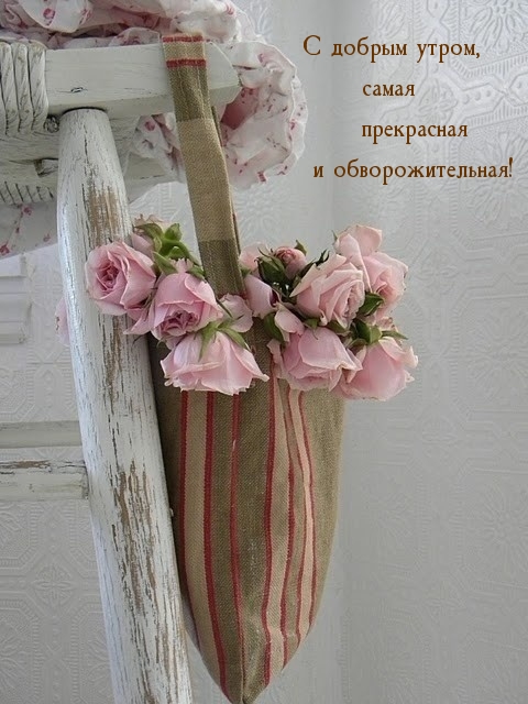 С добрым утром, самая прекрасная и обворожительная!