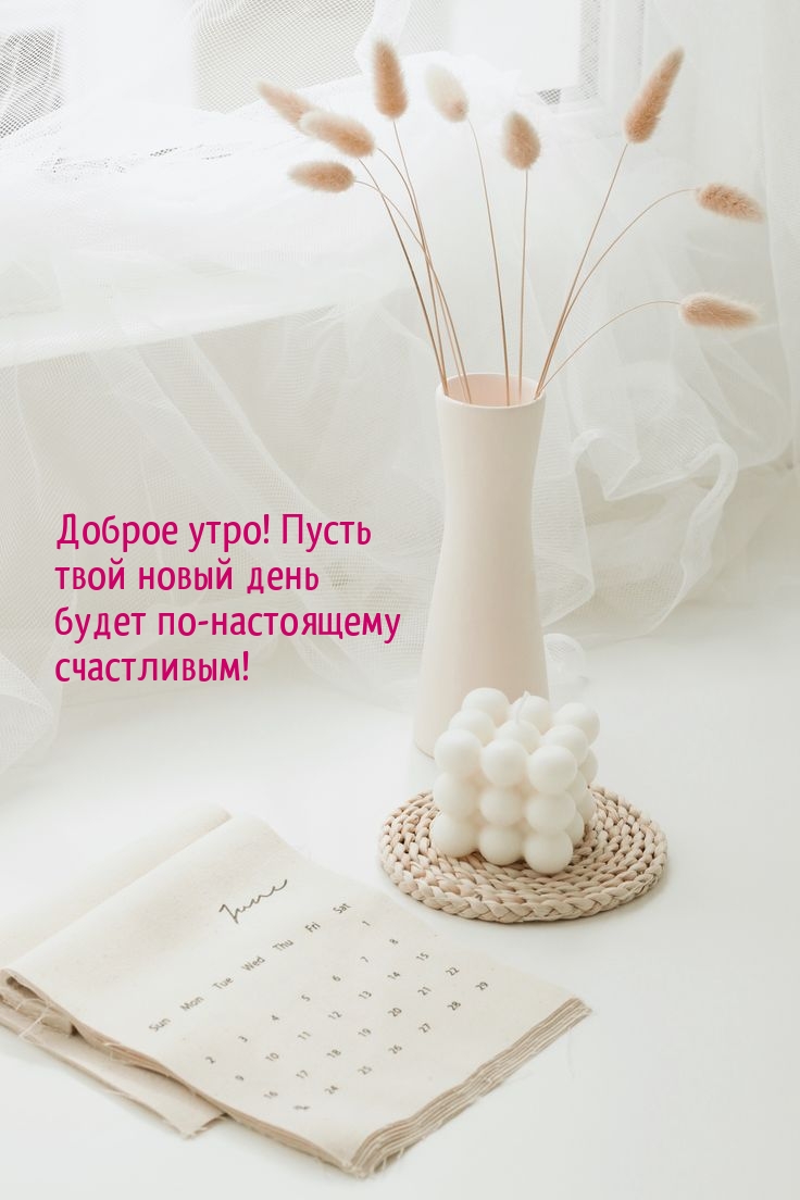 Доброе утро! Пусть твой новый день будет счастливым!
