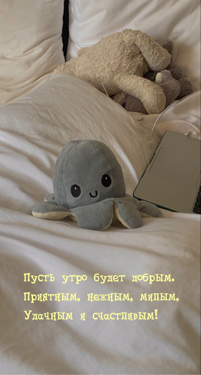 Пусть утро будет добрым.