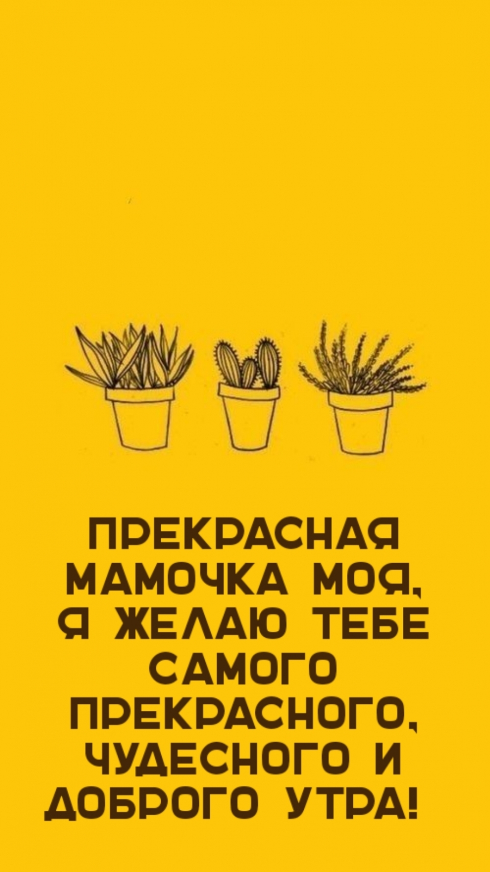 Прекрасная мамочка моя, я желаю тебе самого прекрасного