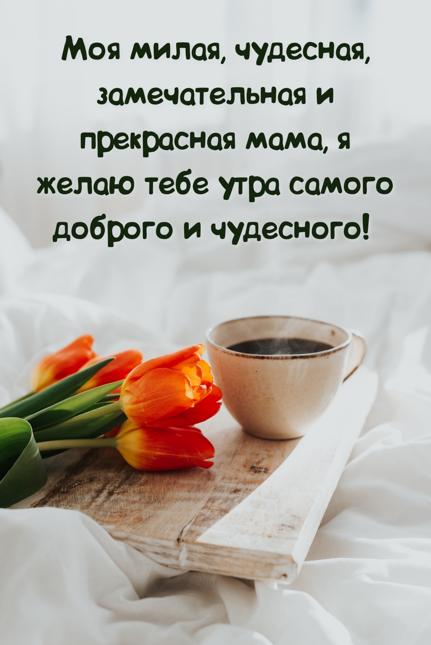 Моя милая, чудесная, замечательная и прекрасная мама