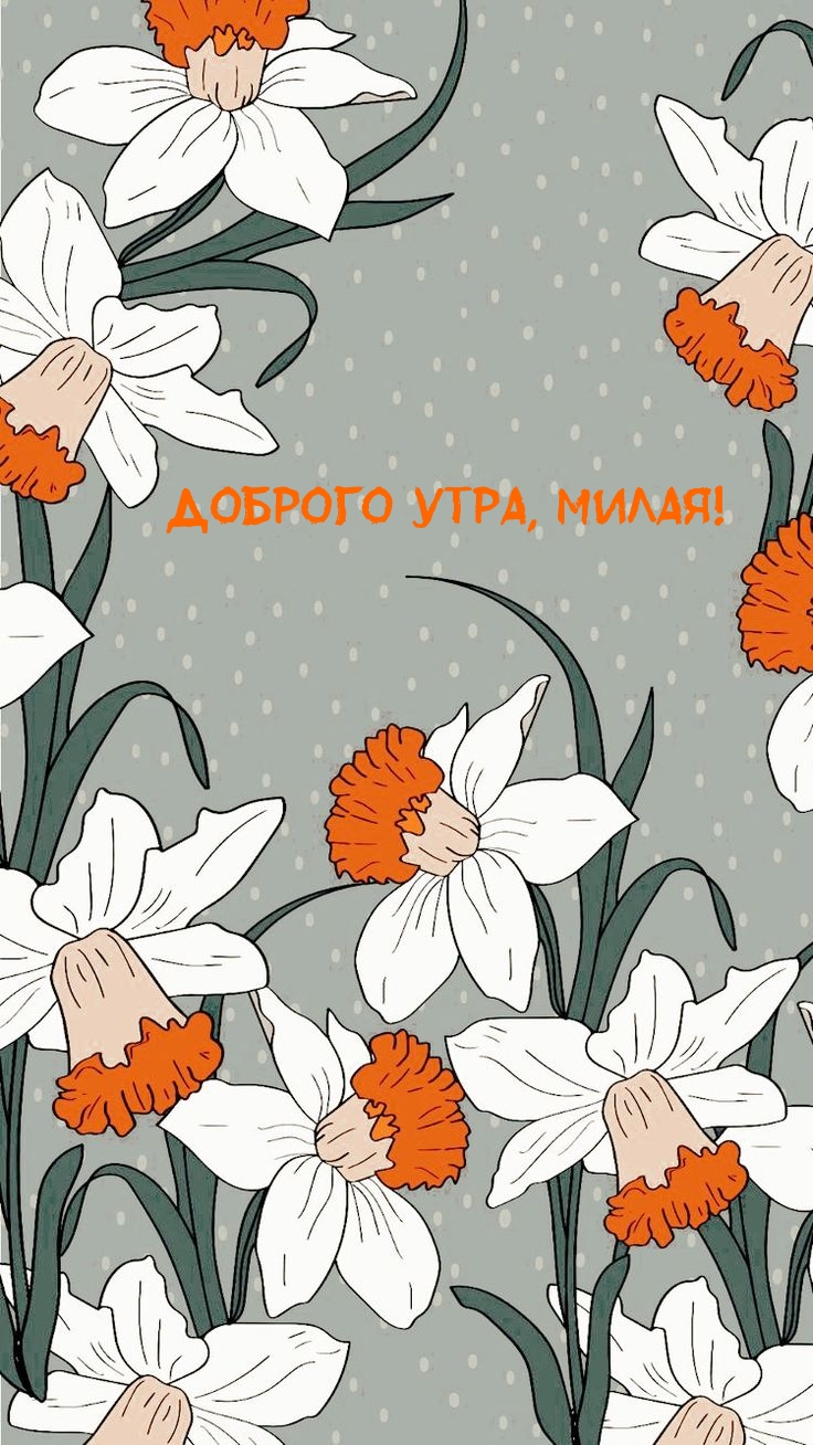 Доброго утра, милая!