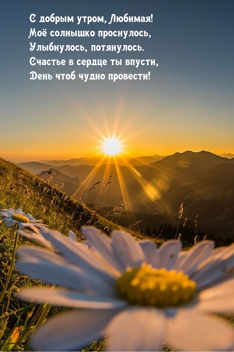 С добрым утром, Любимая!
