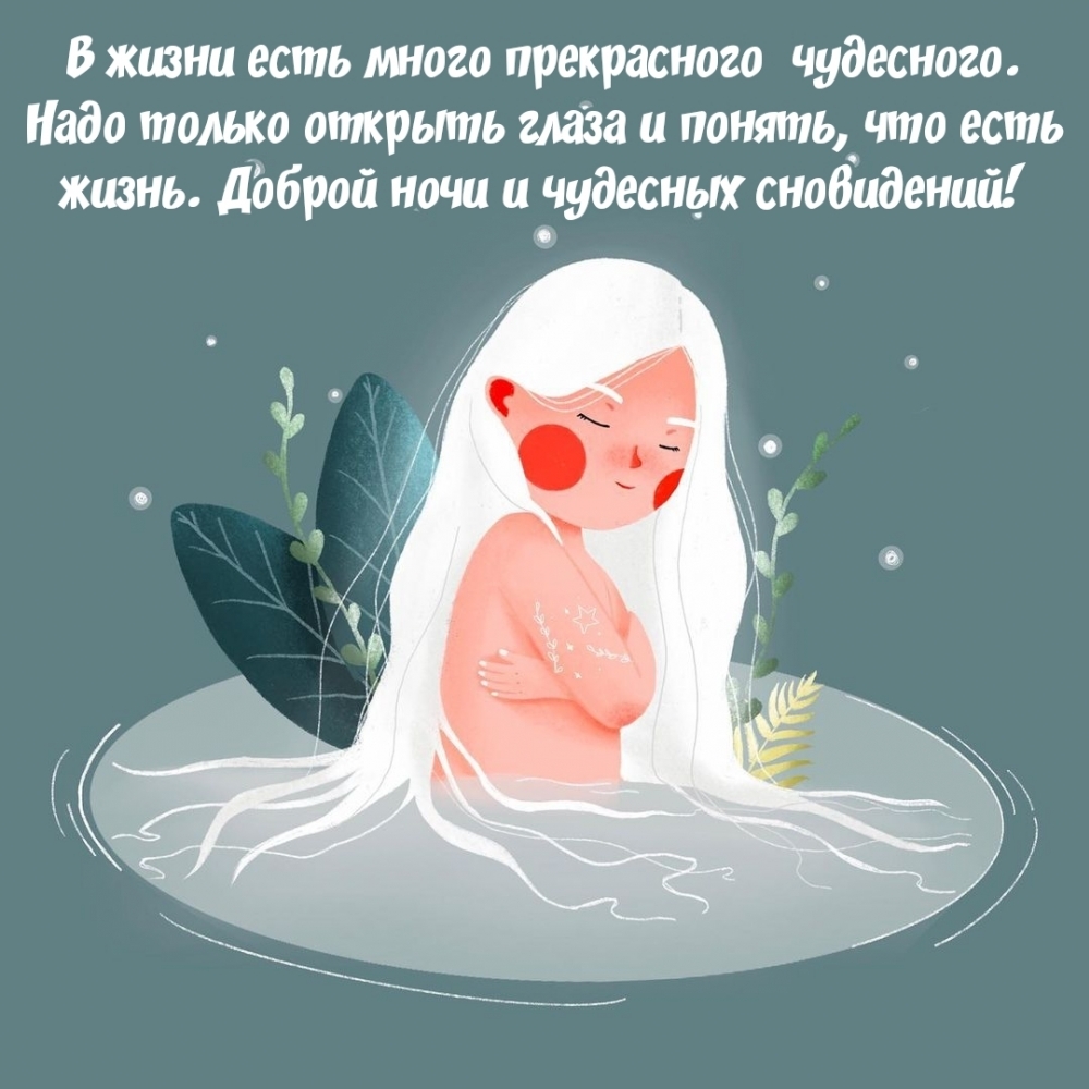 Доброй ночи и чудесных сновидений!