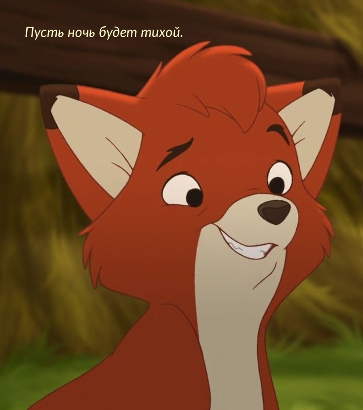 Пусть ночь будет тихой.