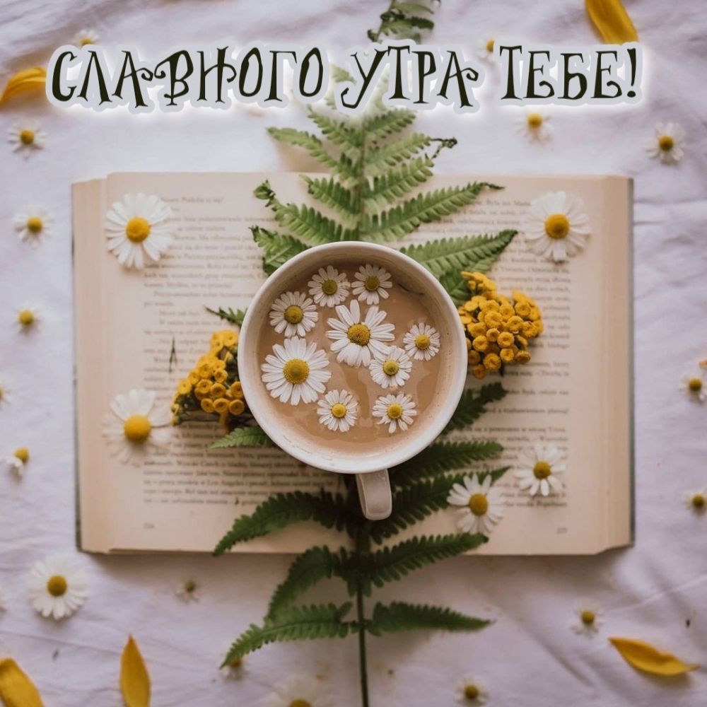 СЛАВНОГО УТРА ТЕБЕ!