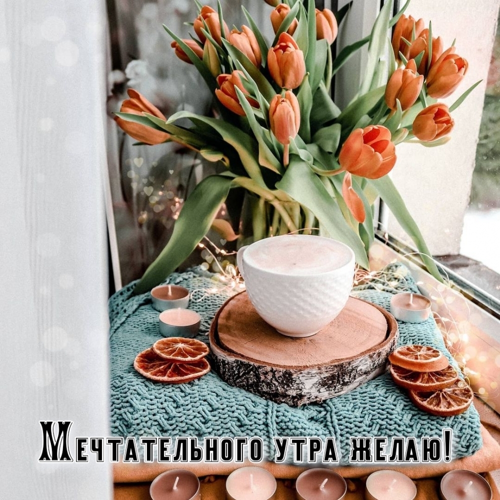 МЕЧТАТЕЛЬНОГО УТРА ЖЕЛАЮ!