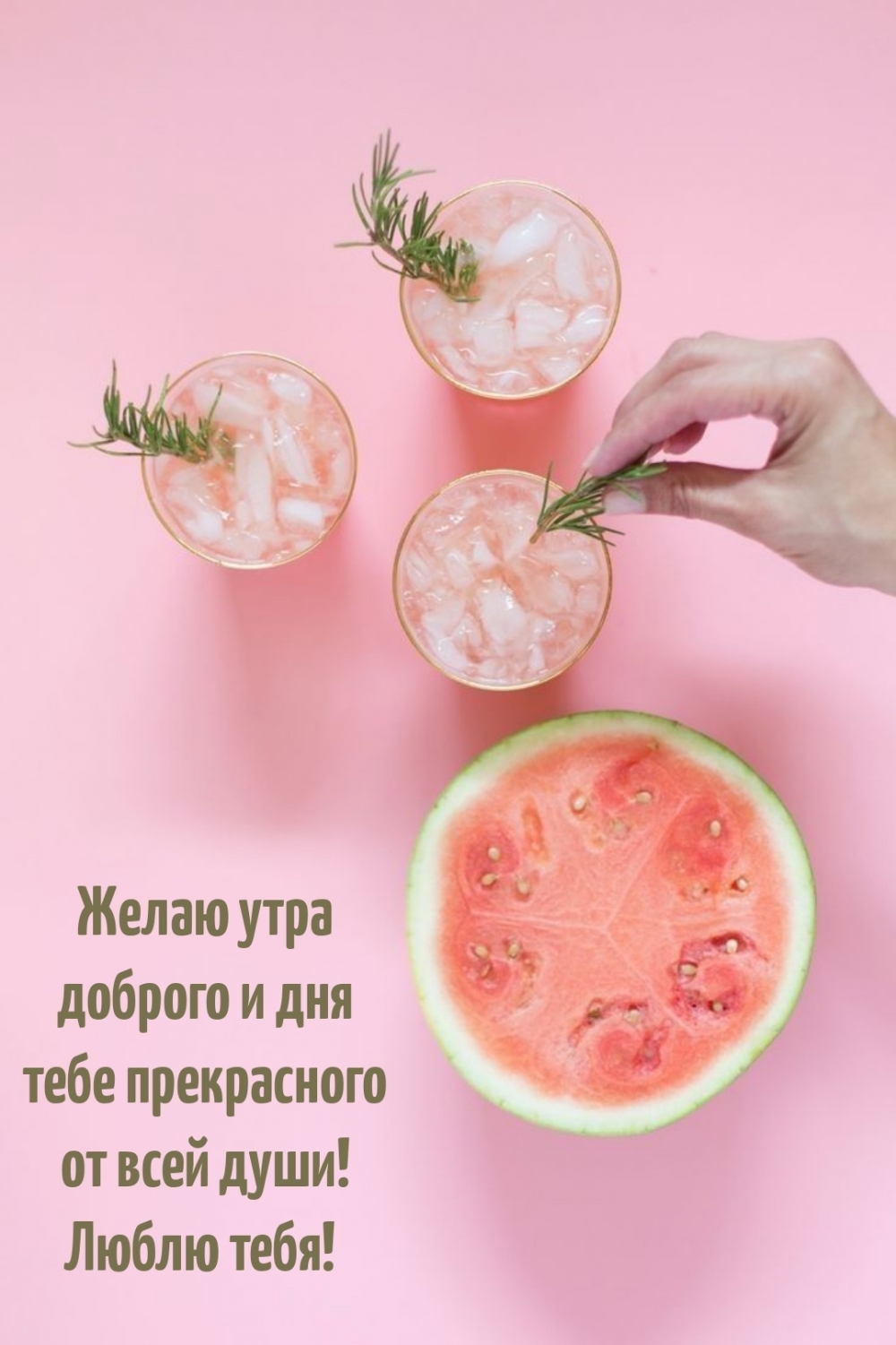 Желаю утра доброго и дня тебе прекрасного от всей души!