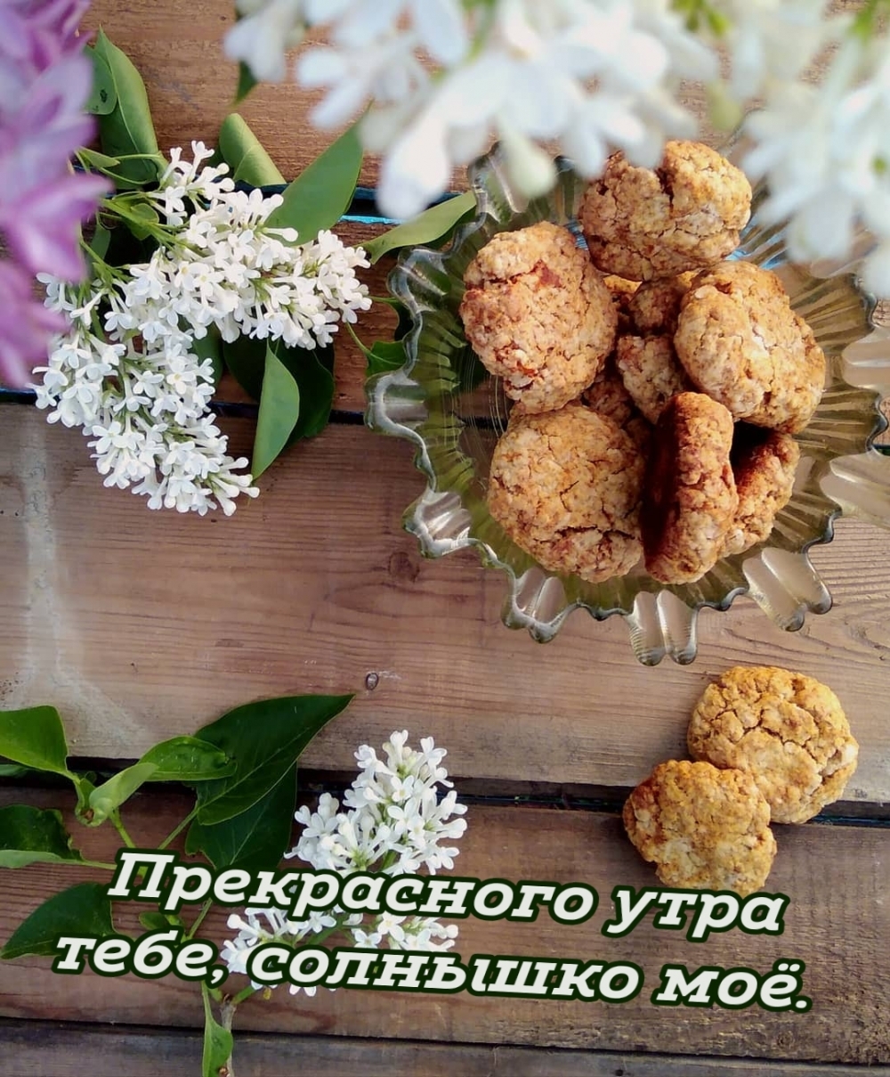 Прекрасного утра тебе, солнышко моё.
