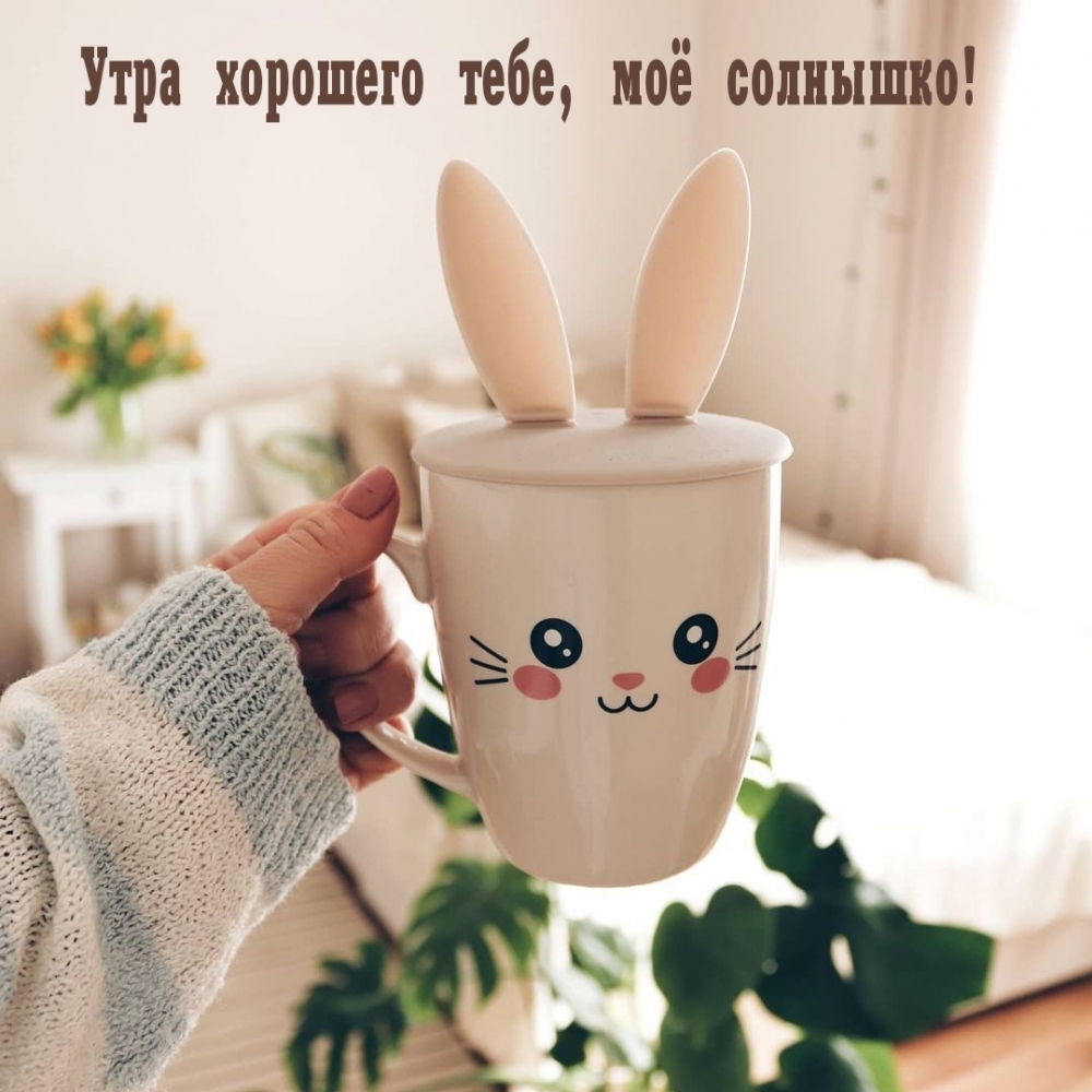 Утра хорошего тебе, моё солнышко!
