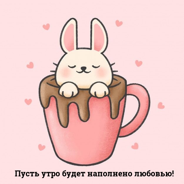 Пусть утро будет наполнено любовью!