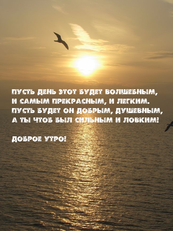 Доброе утро!