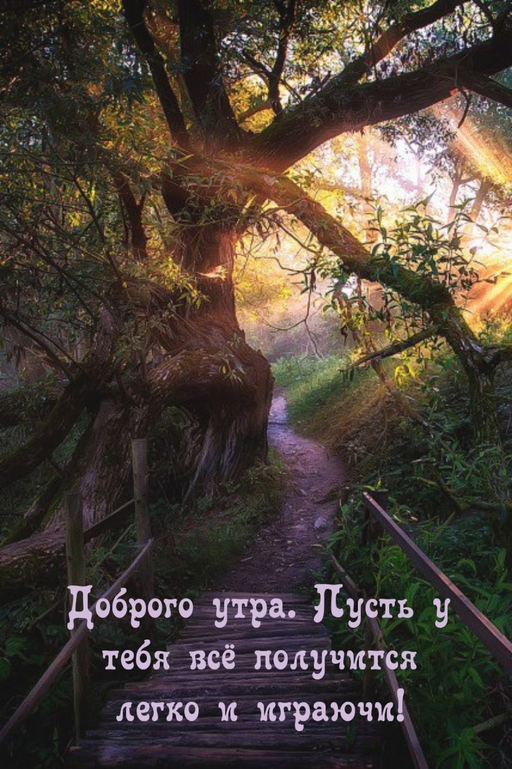 Доброго утра. Пусть у тебя всё получится легко и играючи!