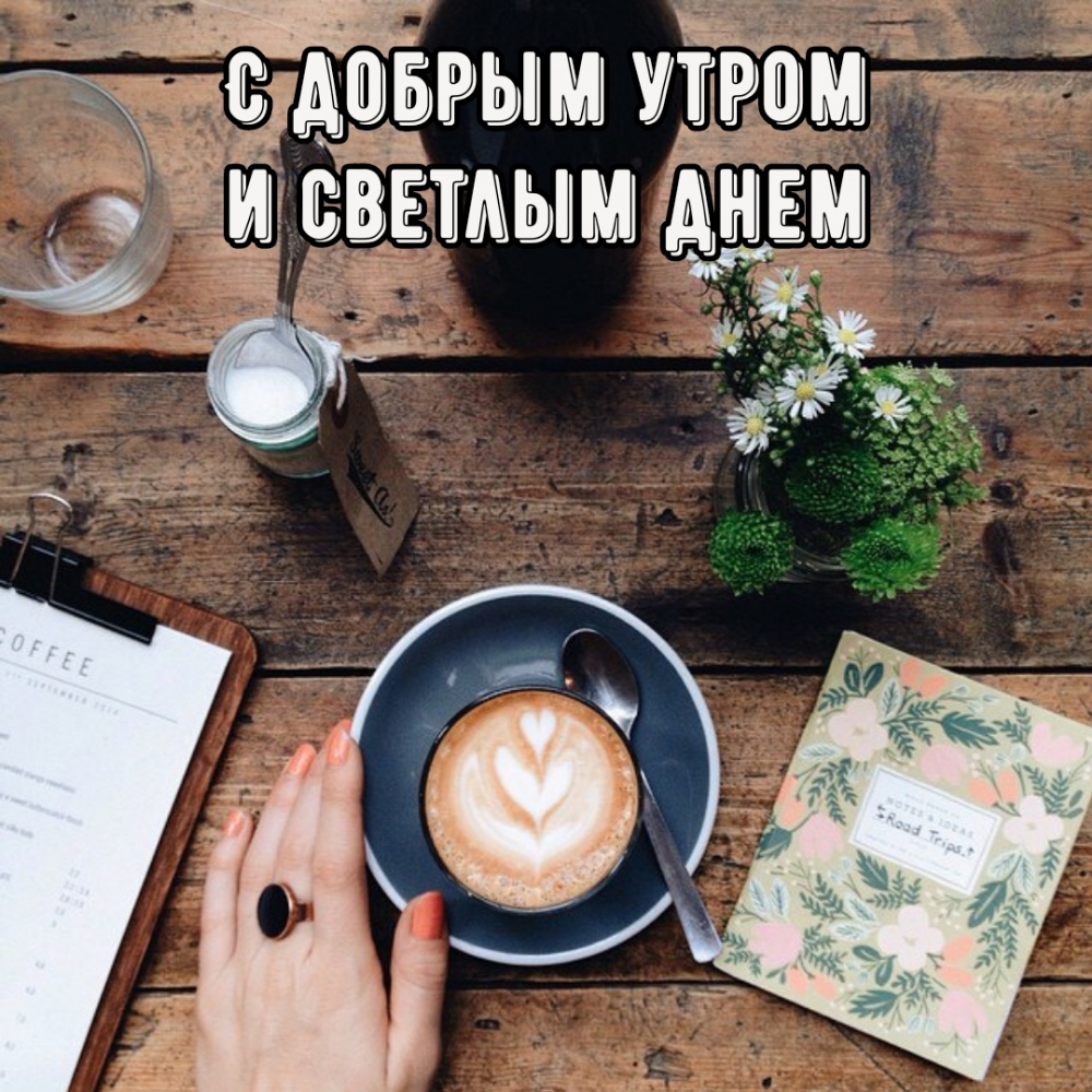С добрым утром и светлым днем
