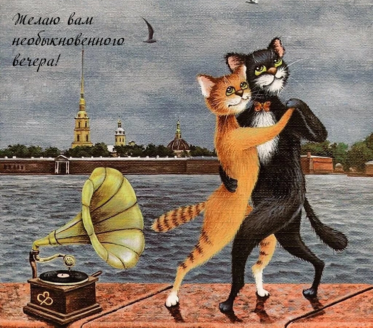 Желаю вам необыкновенного вечера!