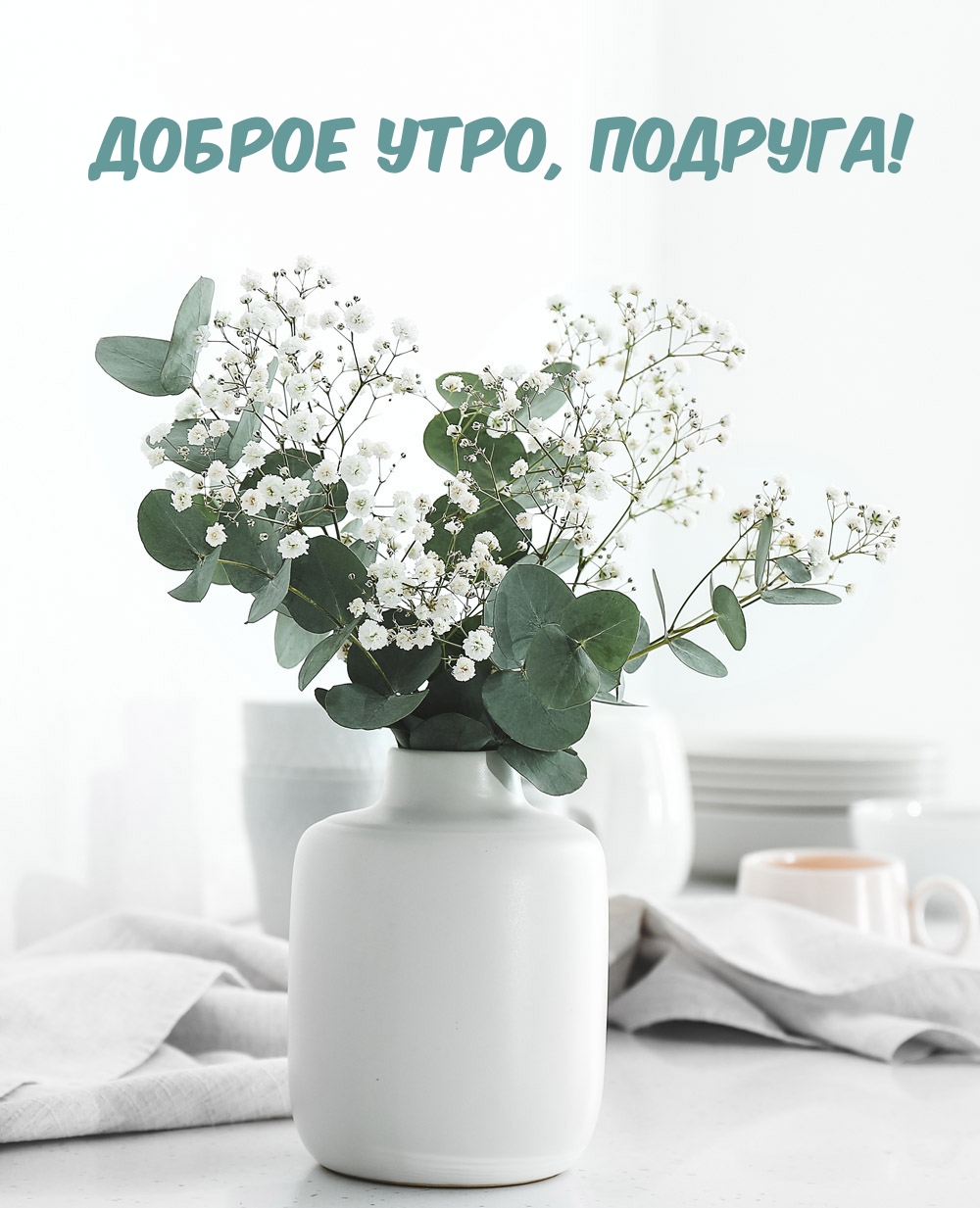 Доброе утро, подруга!