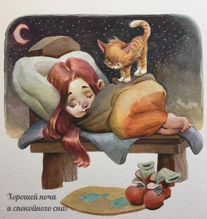 Хорошей ночи и спокойного сна!