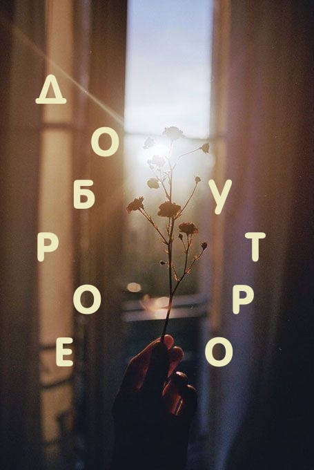 Доброе утро