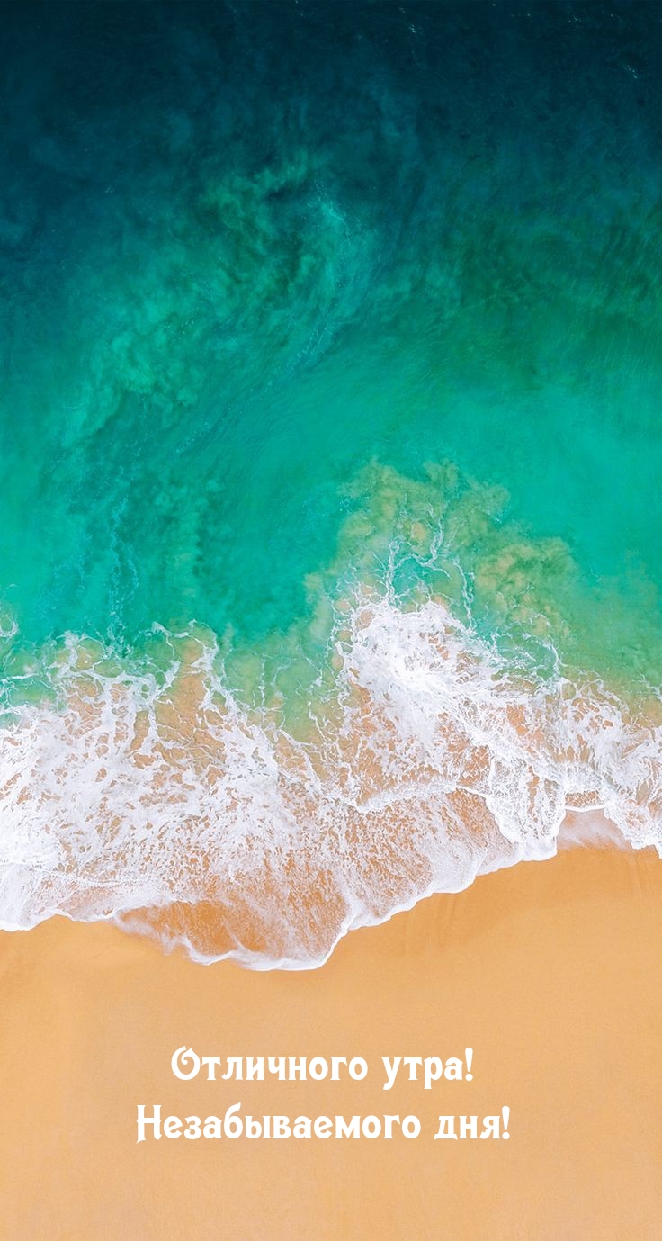 Отличного утра! Незабываемого дня!