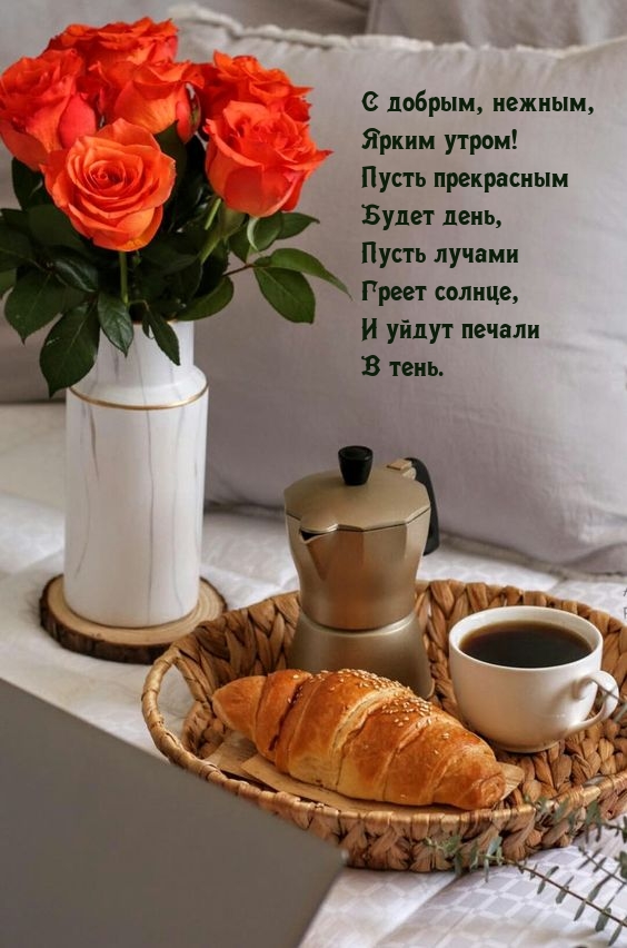 С добрым, нежным, Ярким утром! Пусть прекрасным будет день