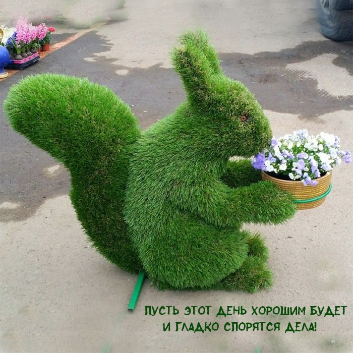 Пусть этот день хорошим будет и гладко спорятся дела!
