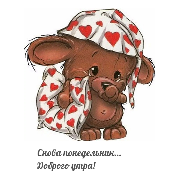 Снова понедельник… Доброго утра!