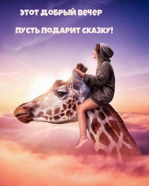 Этот добрый вечер пусть подарит сказку!
