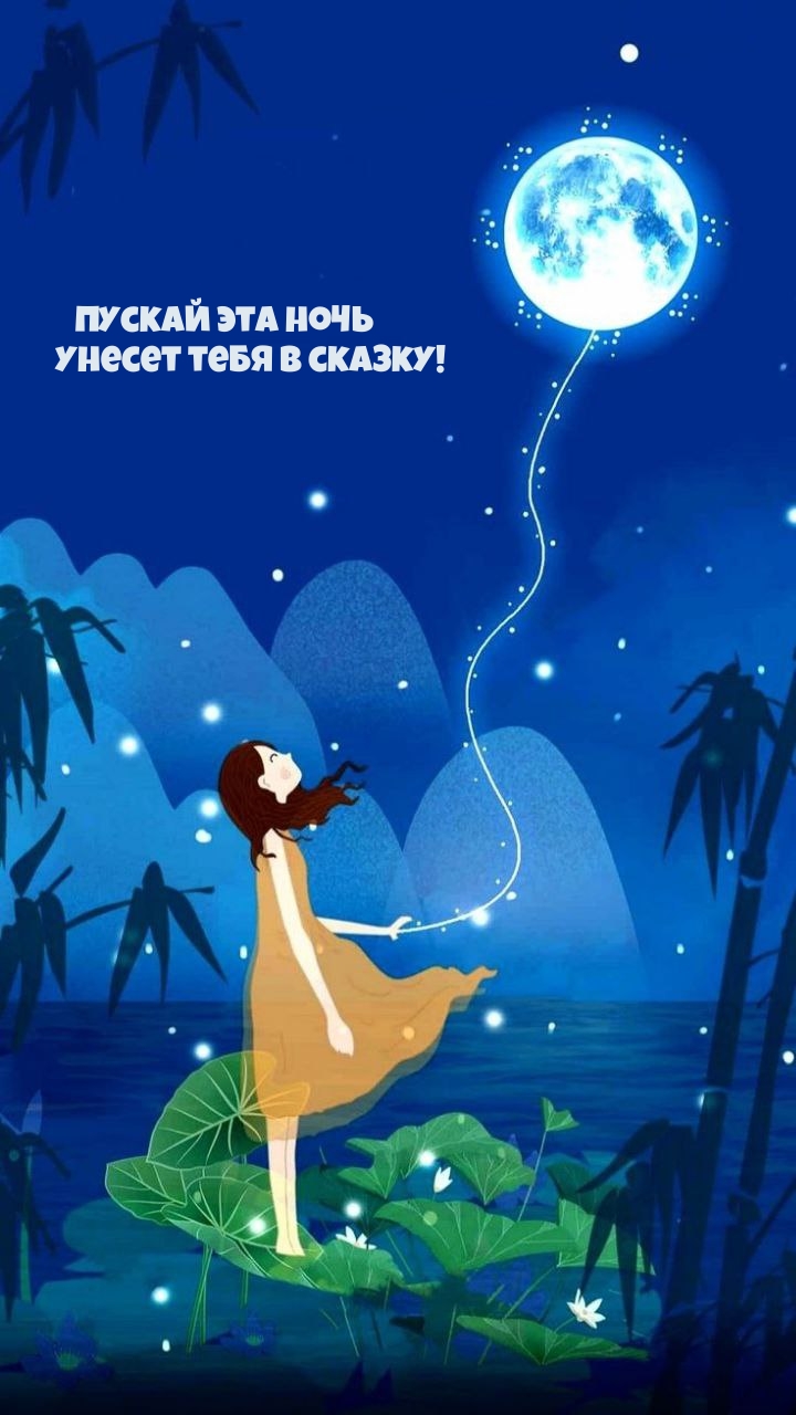 Пускай эта ночь Унесет тебя в сказку!