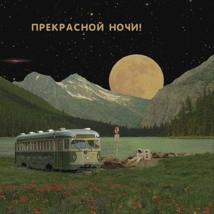Прекрасной ночи!