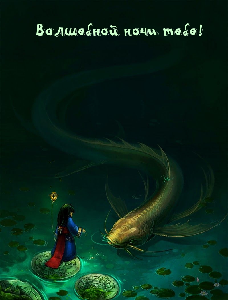 Волшебной ночи тебе!