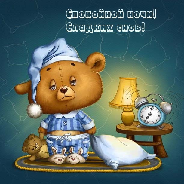 Спокойной ночи! Сладких снов!