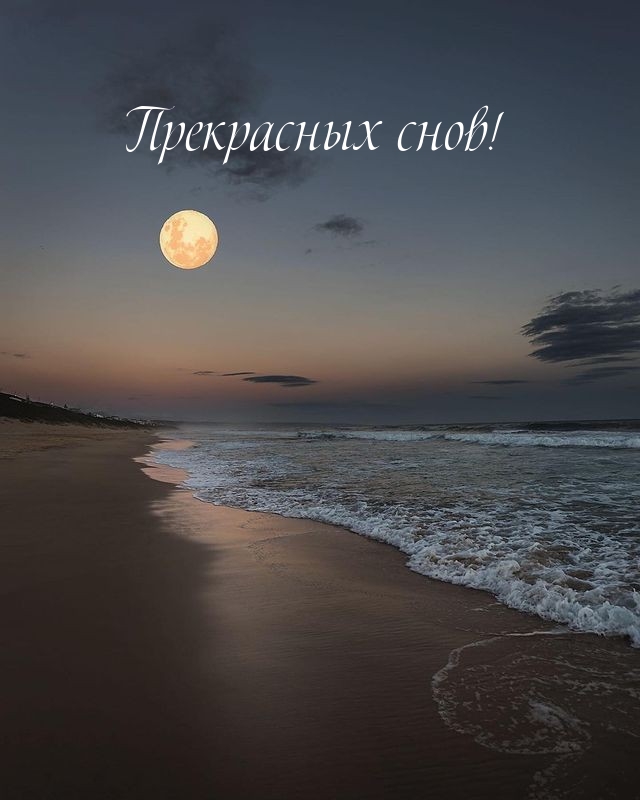 Прекрасных снов!
