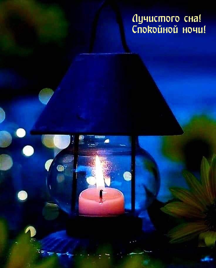Лучистого сна! Спокойной ночи!