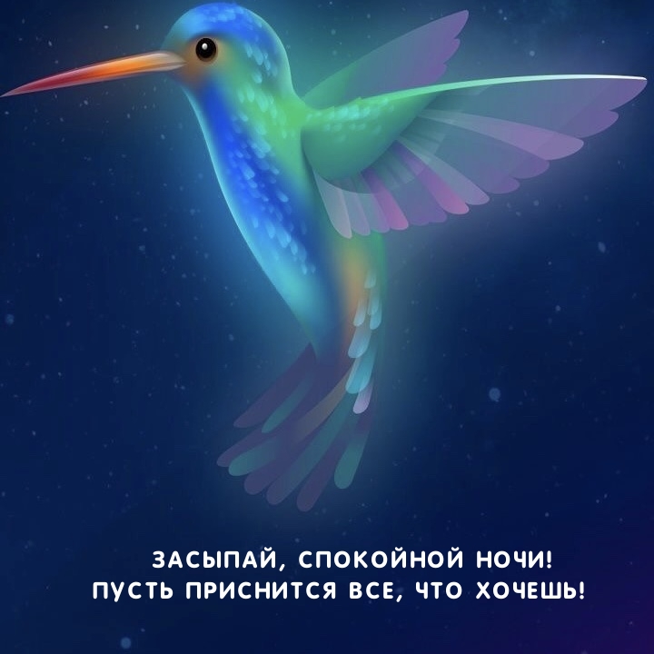 Засыпай, спокойной ночи! Пусть приснится все, что хочешь!