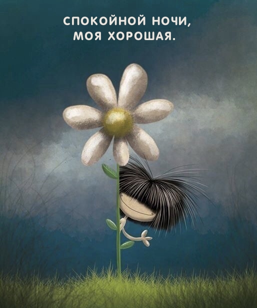 Спокойной ночи, моя хорошая.